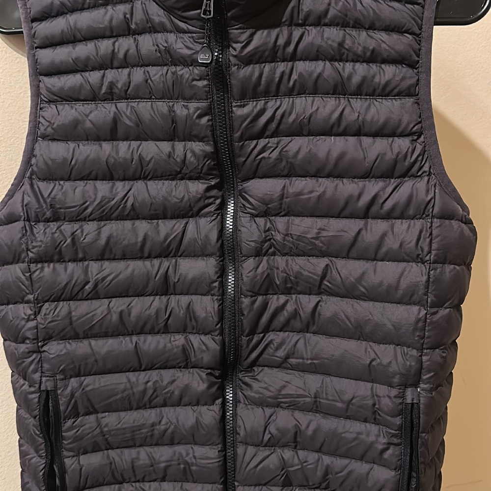 Black Quilted Puffer Vest